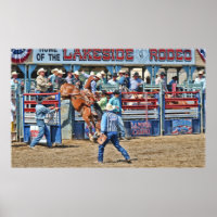 Na Poster Lakeside Rodeo