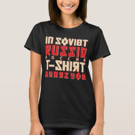 Na Rússia soviética a camiseta Veste