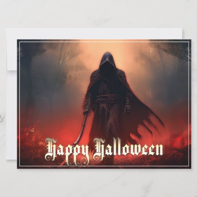 Na sombra do Ceifeiro - Halloween (Frente)