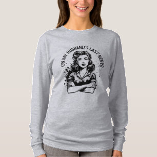 Na última camisa nervosa do meu marido