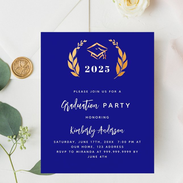Naby Blue Wreath Festa de formatura (Criador carregado)