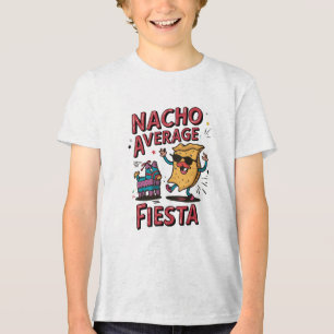 Nacho Média Fiesta - Divertida, Colorida Design de