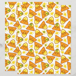 Nachos e Jalapenos Scrapbook Paper