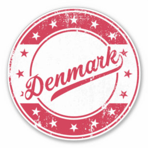 Nacional - Danmark   Adesivo da Dinamarca