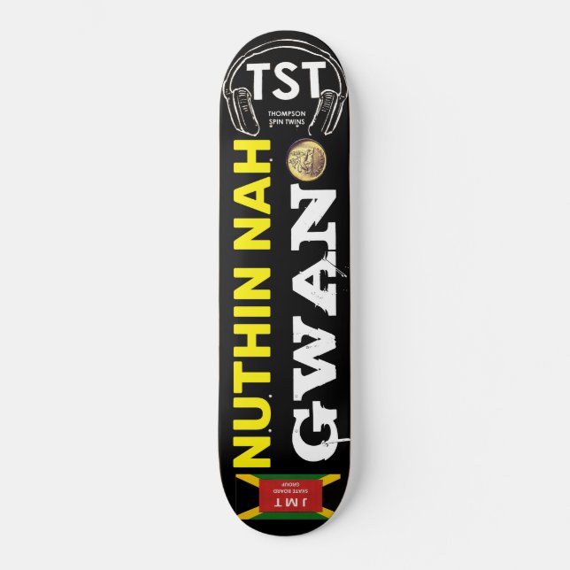NADA ACONTECE Skateboard (Frente)