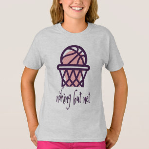 nada além de uma camiseta T-shirt das Girls' Hane