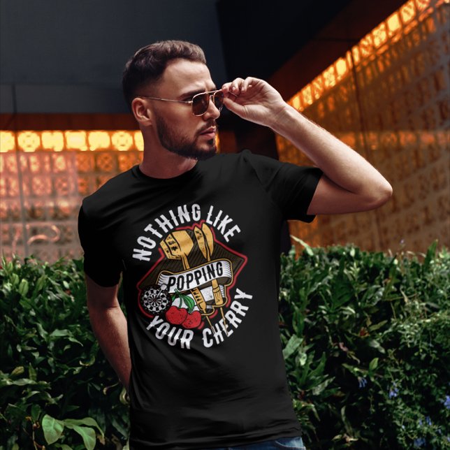 Nada Como Enfiar Sua Cereja - Camisa Engraçada (Criador carregado)