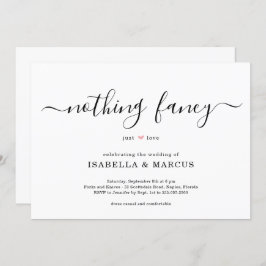 Nada De Rico Apenas Adora Convite De Casamento