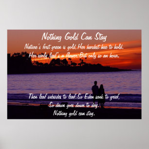 Nada Dourado pode ficar Poster