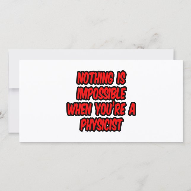 Nada É Impossível...Físico. (Frente)