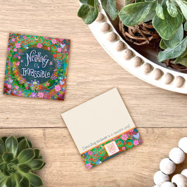 Nada é impossível Inspirividade Cartões de bondade