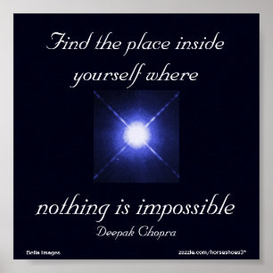 Nada é impossível - poster