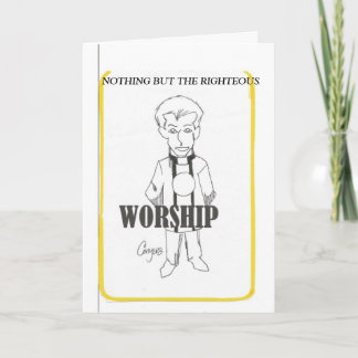 Nada Mais Do Que Um Cartão De Saudação Justo