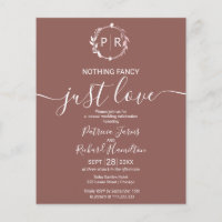 Nada Rico Adora Convite De Casamento De Orçamento