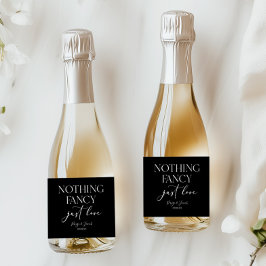 Nada Rico Apenas Ama Casamento Casual Minimalista