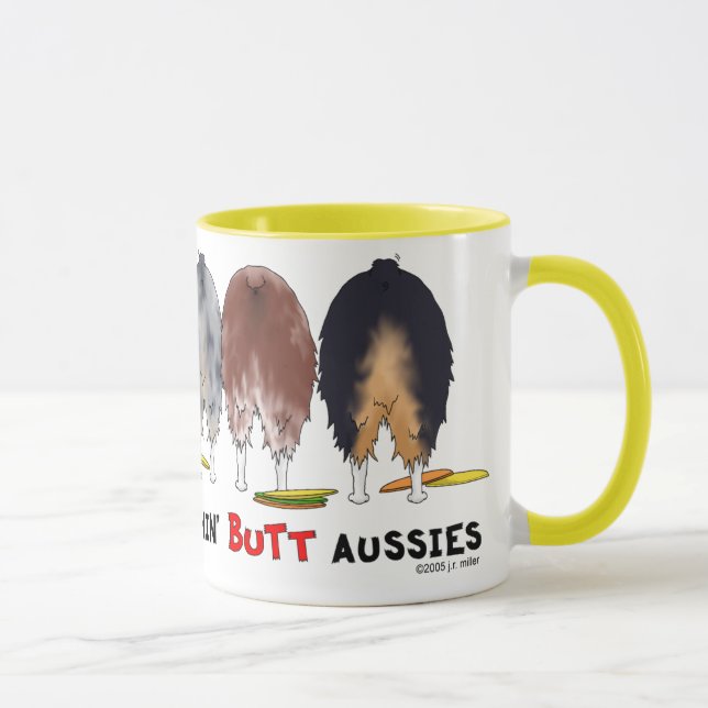 Nada termina a caneca dos Aussies (Direita)