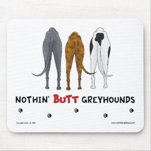Nada termina galgos Mousepad