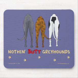Nada termina galgos Mousepad