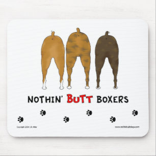Nada termina pugilistas Mousepad