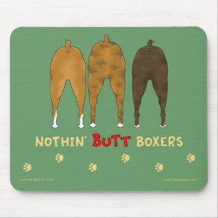 Nada termina pugilistas Mousepad