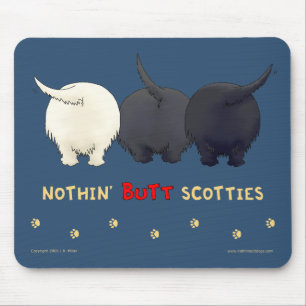 Nada termina Scotties Mousepad