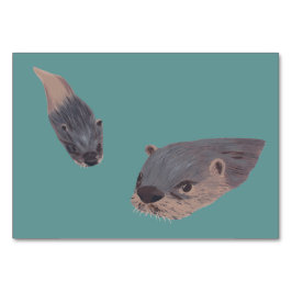 Nadadores Lendo cartões de emblema para adultos