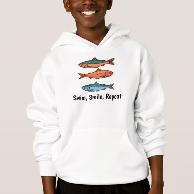 nadar, sorrir, repetir, Tuna Kids (Frente)
