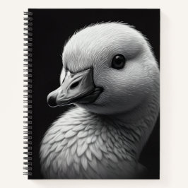 Nadine the Goose - Art Spiral Notebook