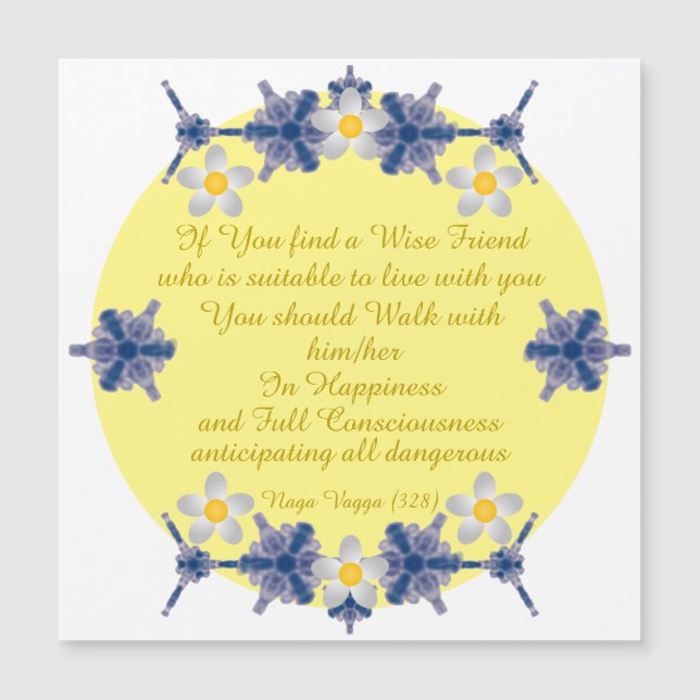 Naga Vagga (328) com Púrpura e Azul Padrão & LYB (Frente)