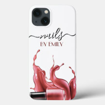 Nail Salon Polonês Botão Espalhar Pastel