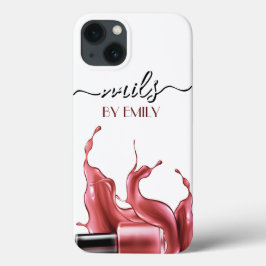 Nail Salon Polonês Botão Espalhar Pastel