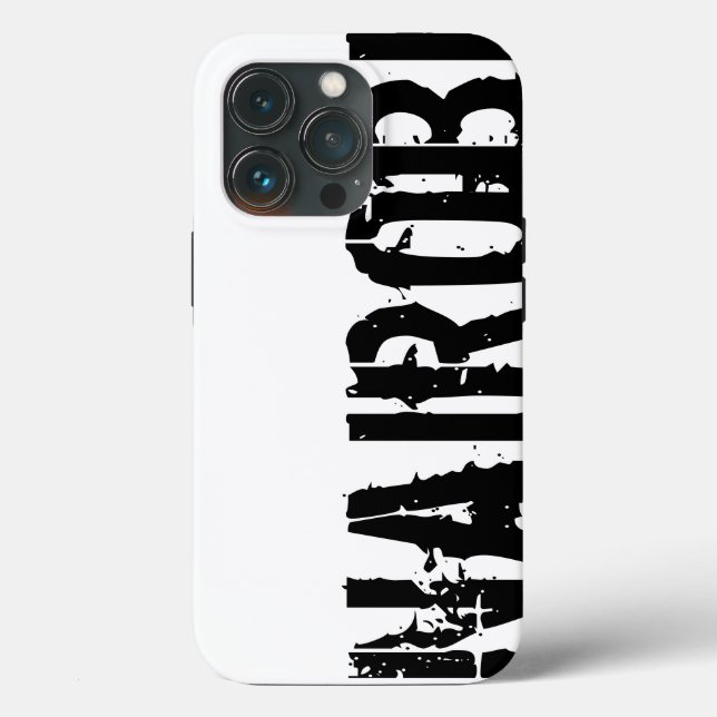 Nairobi - Estilo Urbano, capas de iphone Preta E B (Verso)