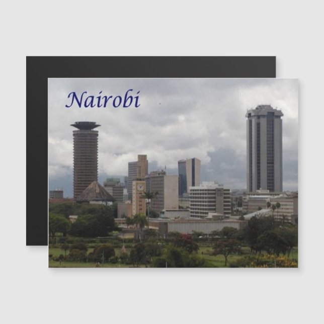 Nairobi - Quénia - Panorama - (Frente/Verso)