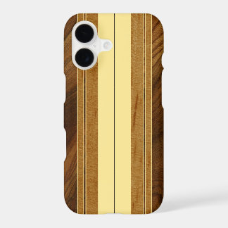 Nalu Mua Faux Koa Wood Surfboard