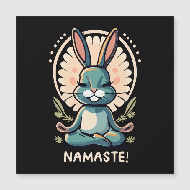 namaste coelho yoga coelho meditação (Frente)