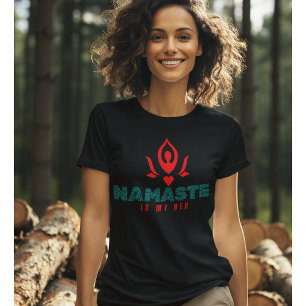 Namaste É Minha Camisa De Yoga Da Cama