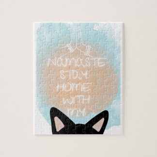 Namaste Home com meu quebra-cabeça de gato ou cão