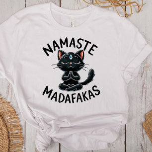 "Namaste Madafakas" Engraçados Adolescentes de Gat