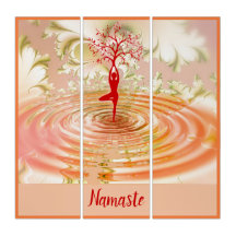 Namaste Zen Tree Of Life Yoga Spiritual