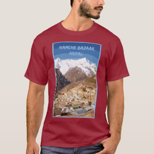 Namche Bazaar e Montanha, camiseta Nepal