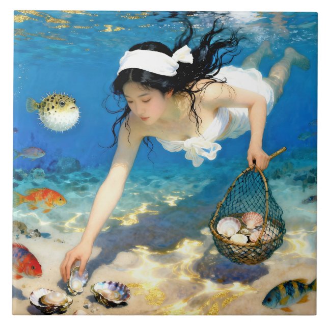 "Nami Eternal" - Um Retrato Oceânico (Frente)