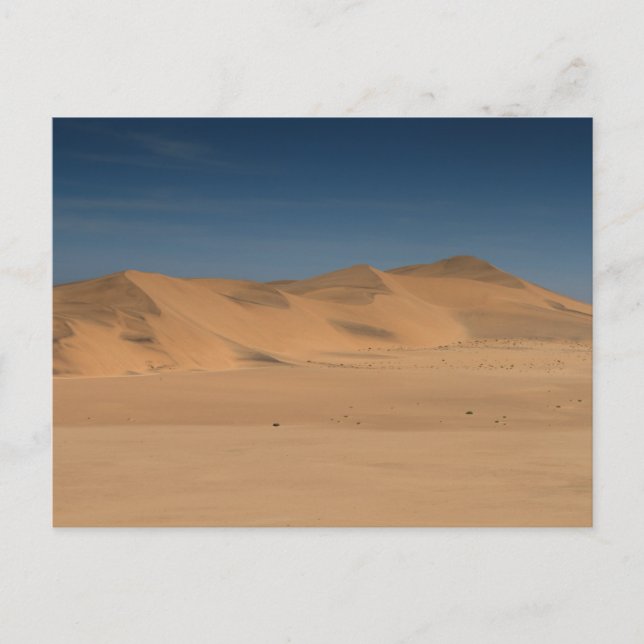 Namíbia - Cartão postal das dunas do deserto do Na (Frente)