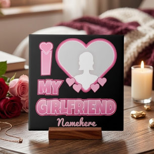 Namorado(a) Personalizado Eu Amo Minha Namorada –