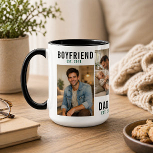 Namorado Marido Pai Caneca Personalizado Dia dos