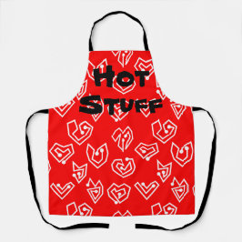 Namorados Branco Mazes Apron