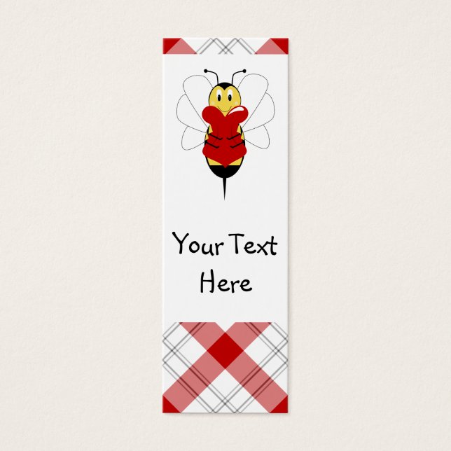 Namorados Bumble Bee Bookmark (Frente)