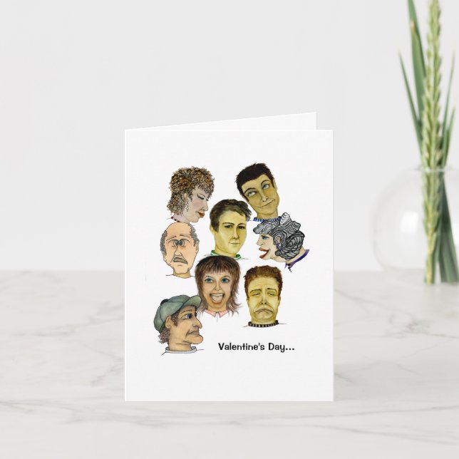 Namorados: Cartão do dia de conscientização para s (Frente)