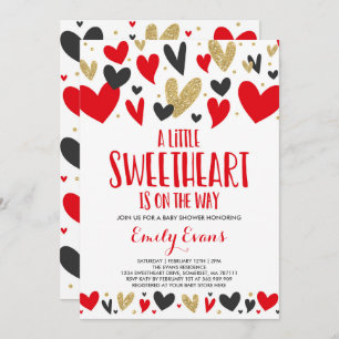 Namorados Convite Chá de fraldas Querida