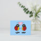 Namorados Damybugs no Amor Mini Cartões (Em pé/Frente)