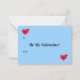 Namorados Damybugs no Amor Mini Cartões (Verso)